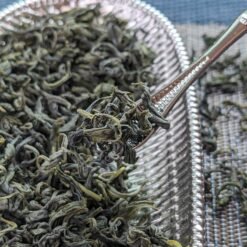 tender spring buds of pre ming rizhao green tea from shandong
